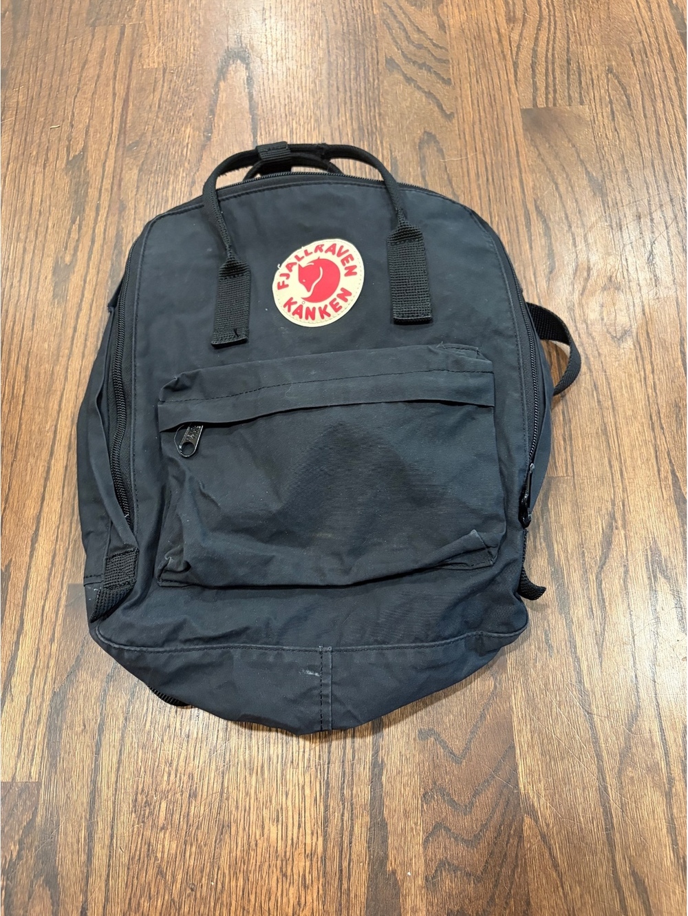 Fjallraven Kanken Classic Black Backpack